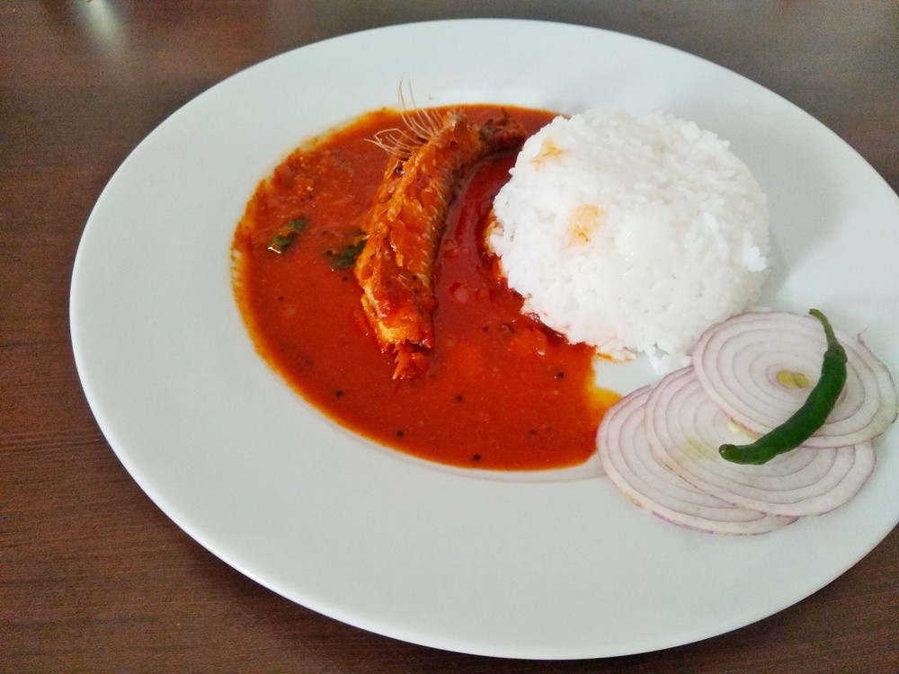 Masala Paste for the Sardine Curry