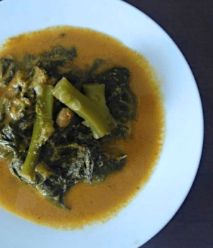 malabar spinach curry